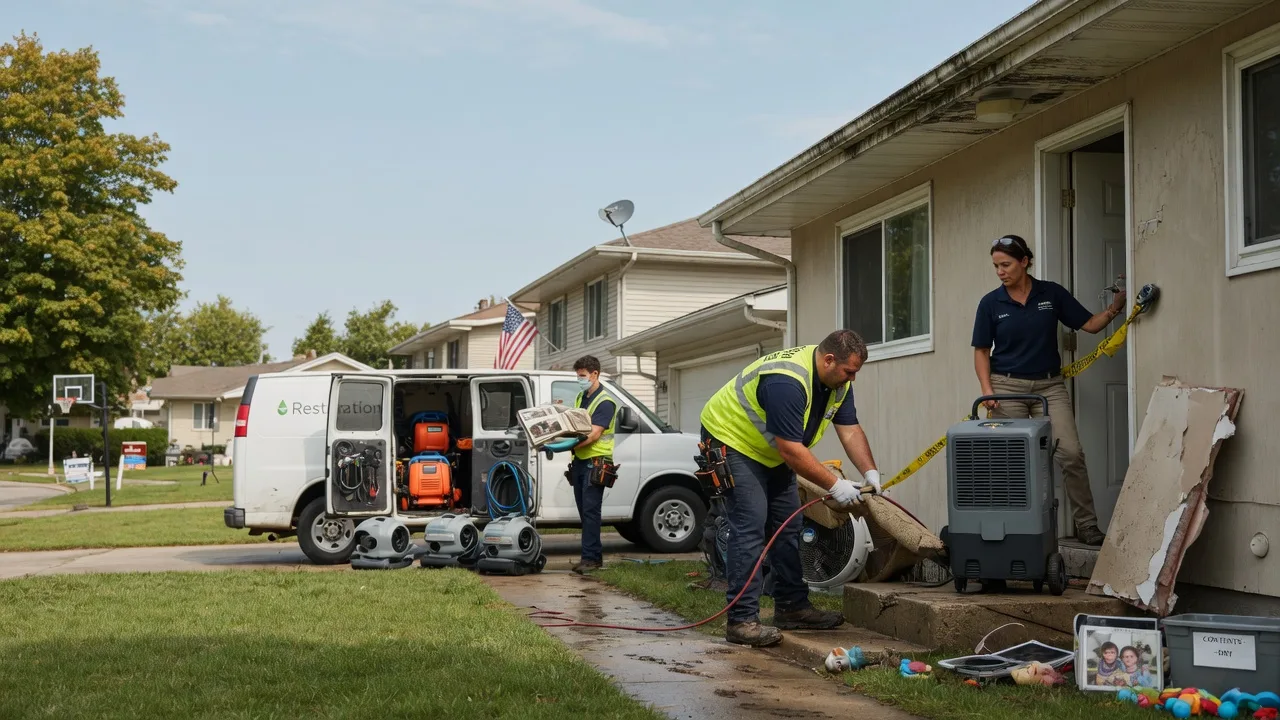 Water Damage Restoration in Livingston, WI near me